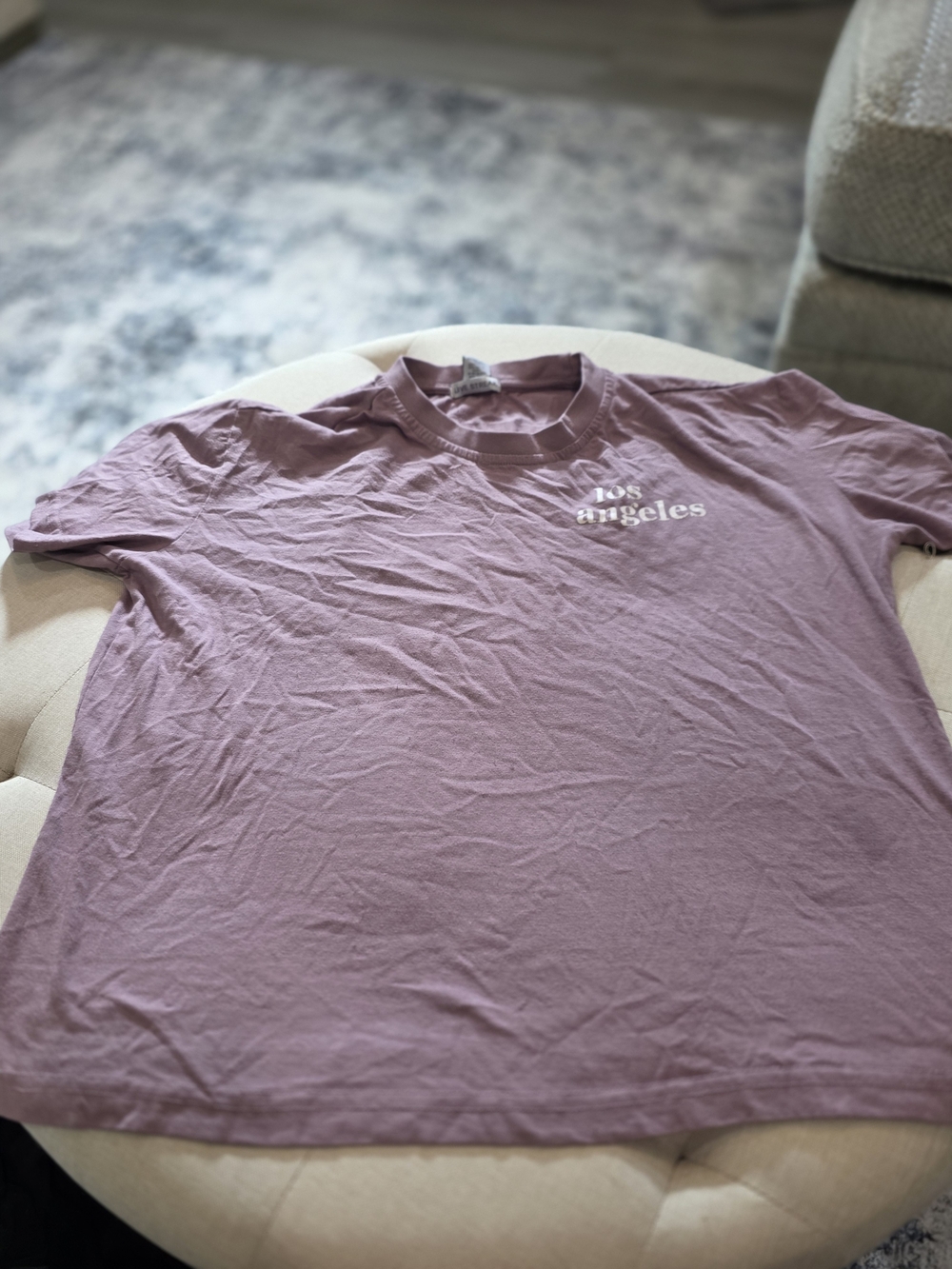 Los Angeles Graphic Tee - Mauve Women's Short Sleeve